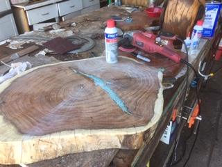 Mesquite table top